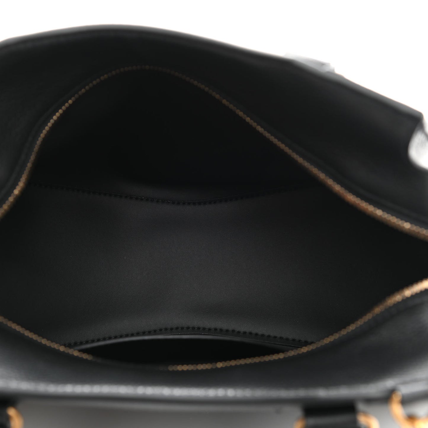 Grained Calfskin Neo Classic Gold Hardware S City Black