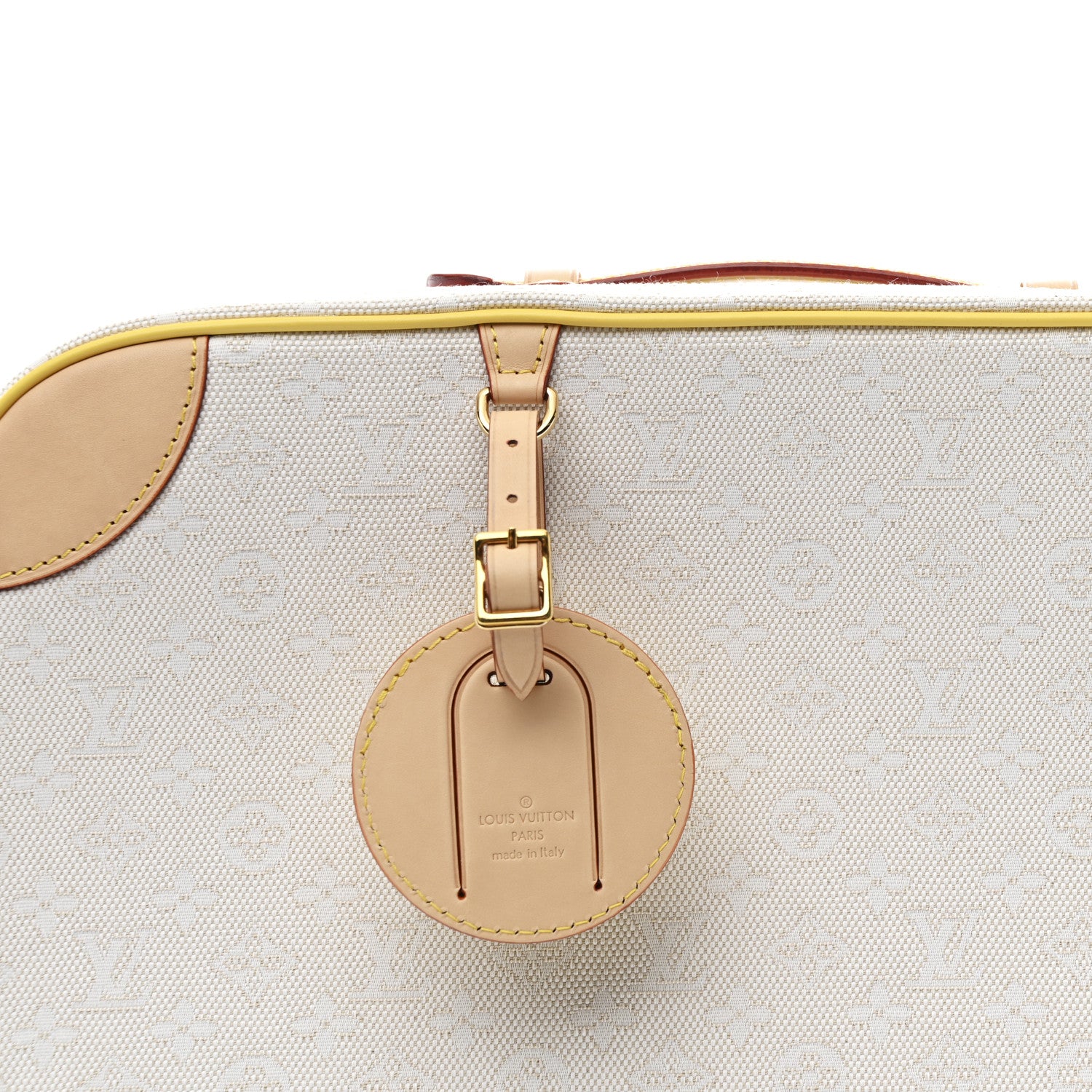 Louis Vuitton Monogram Jacquard Baby Suitcase Beige 6 of 9