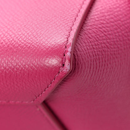 Celine Grained Calfskin Nano Belt Bag Raspberry 10 of 10