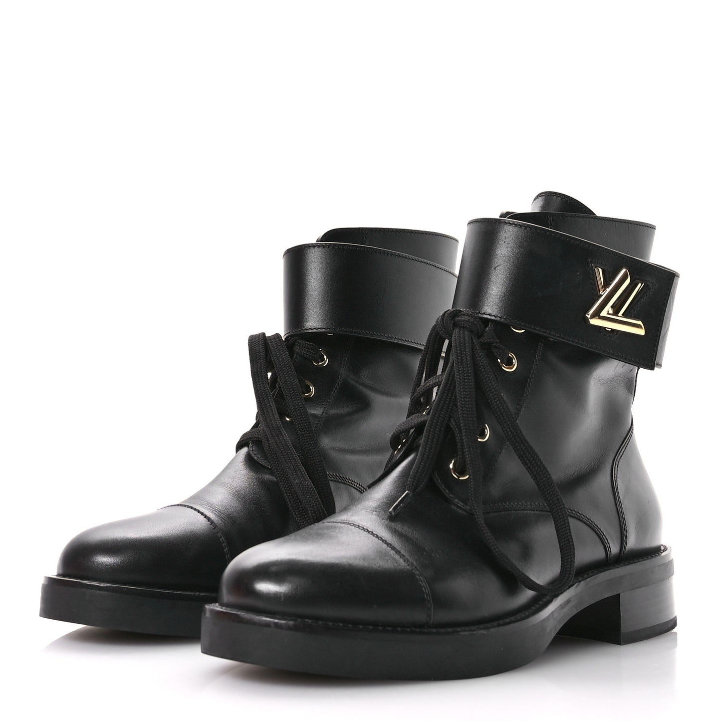 Calfskin Wonderland Ranger Boots 38.5 Black