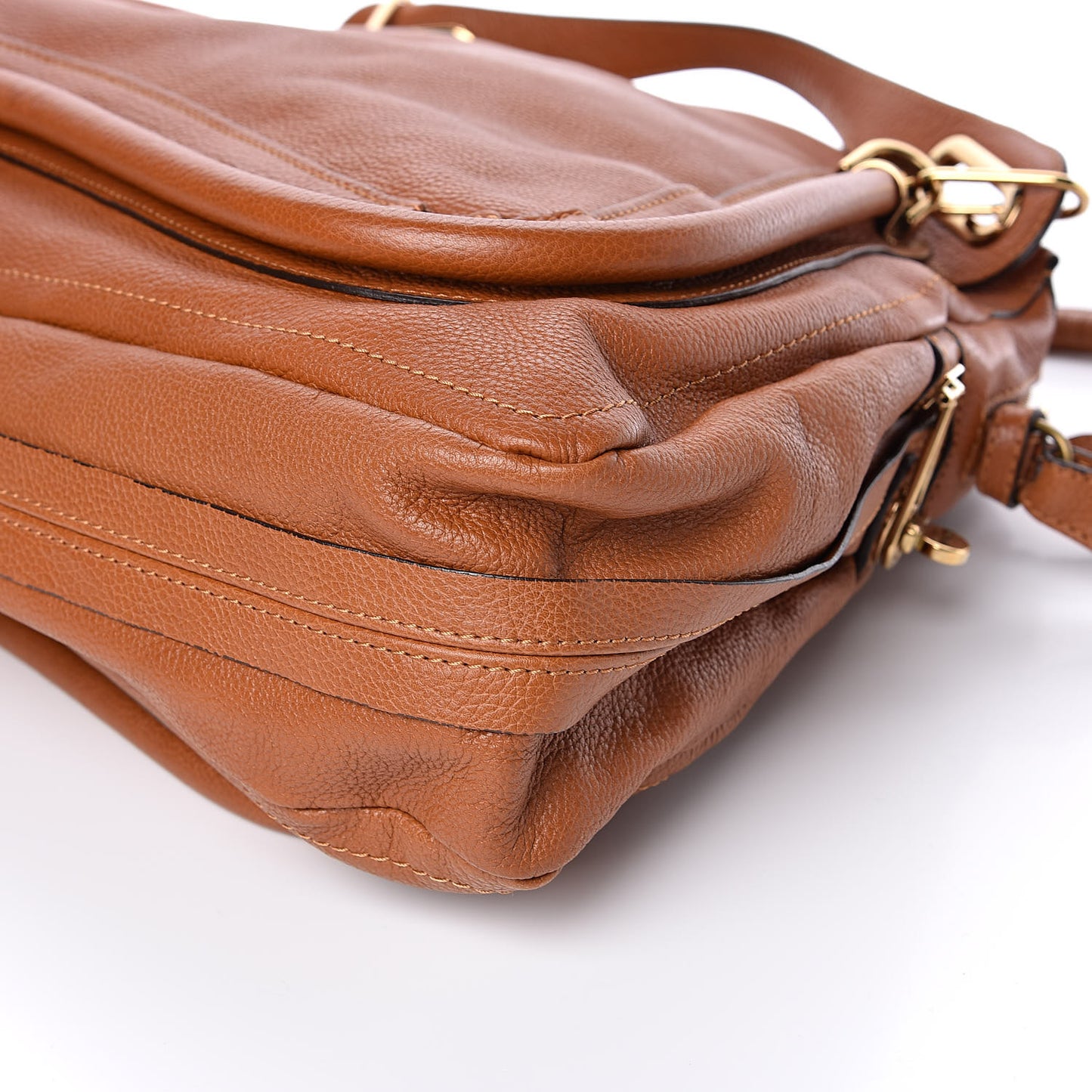 Calfskin Large Paraty Caramel