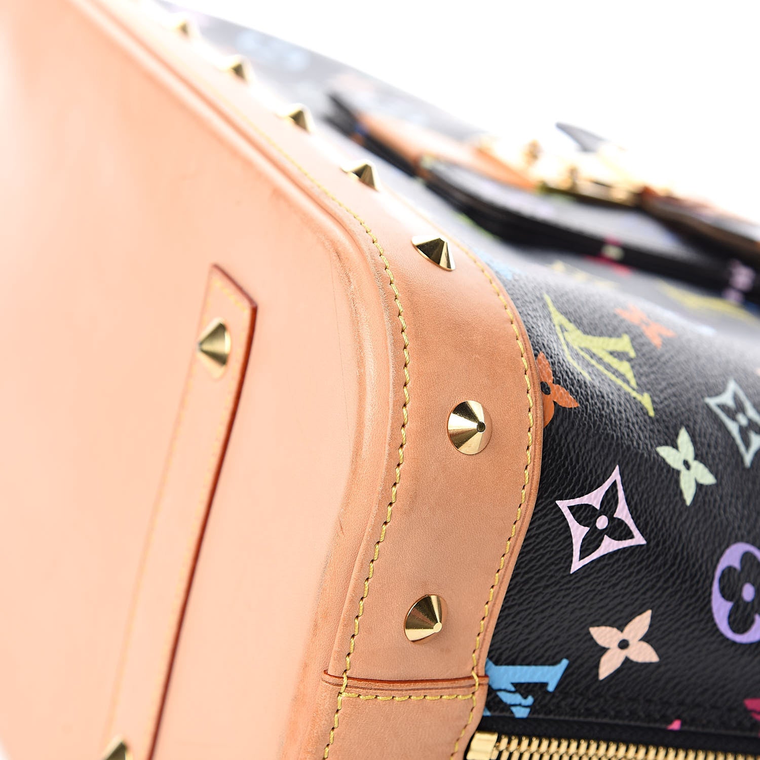 Louis Vuitton Monogram Multicolor Alma GM Black 9 of 14