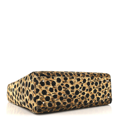Christian Dior Canvas Leopard Print Large Lady Dior 4 of 11