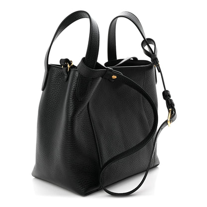 Christian Dior Calfskin Medium Signature Bucket Bag Black 3 of 10
