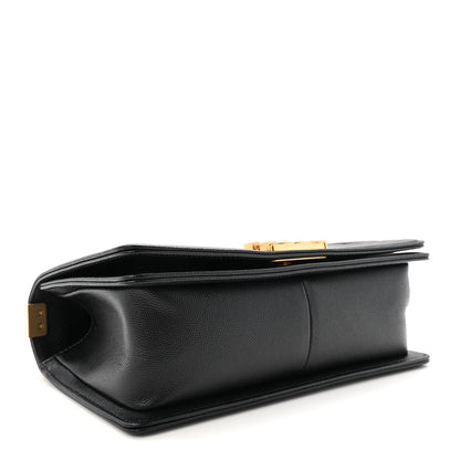 Chanel Caviar Quilted Medium Boy Flap Black 4 of 10