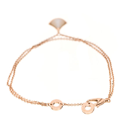 Bulgari 18K Rose Gold Mother of Pearl Divas' Dream Bracelet SM 2 of 6