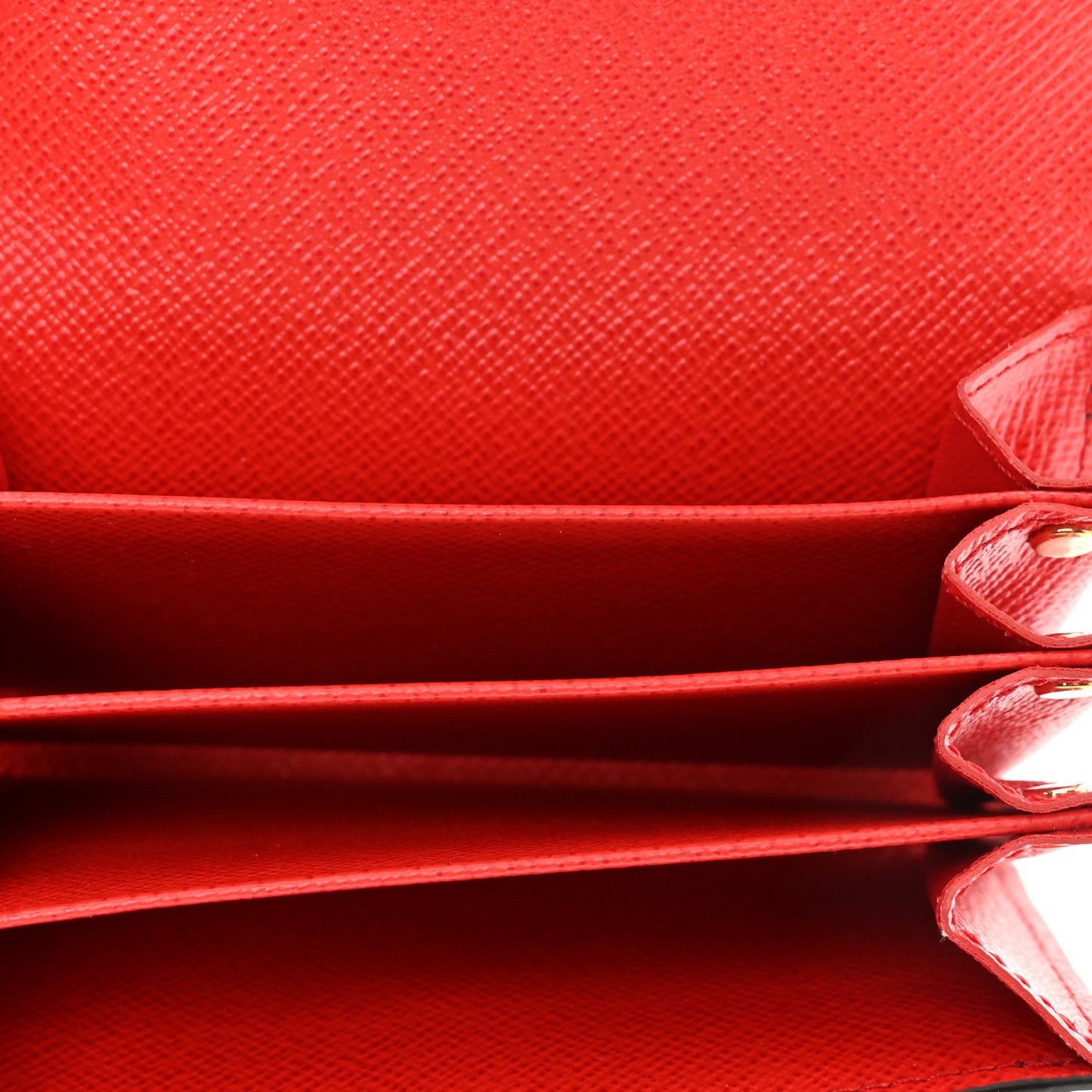 Monogram Sarah Multicartes Coquelicot