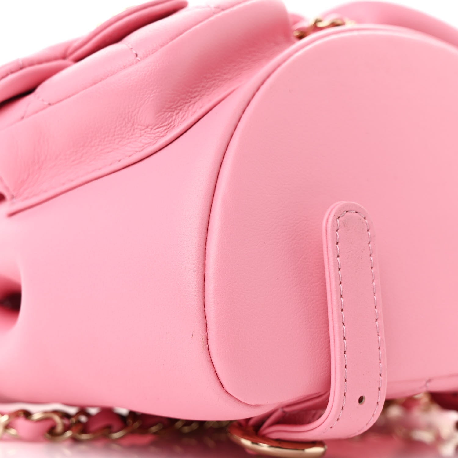Chanel Calfskin Quilted Small Duma Pockets Drawstring Backpack Light Pink 9 of 11