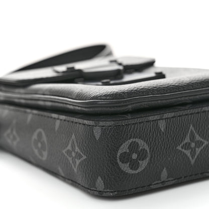 Louis Vuitton Monogram Eclipse S Lock Wearable Wallet 8 of 9