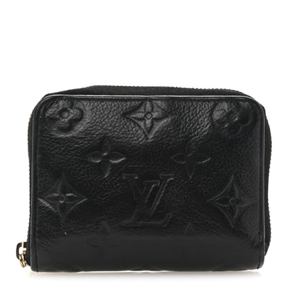 Louis Vuitton Empreinte Zippy Coin Purse Black 1 of 10