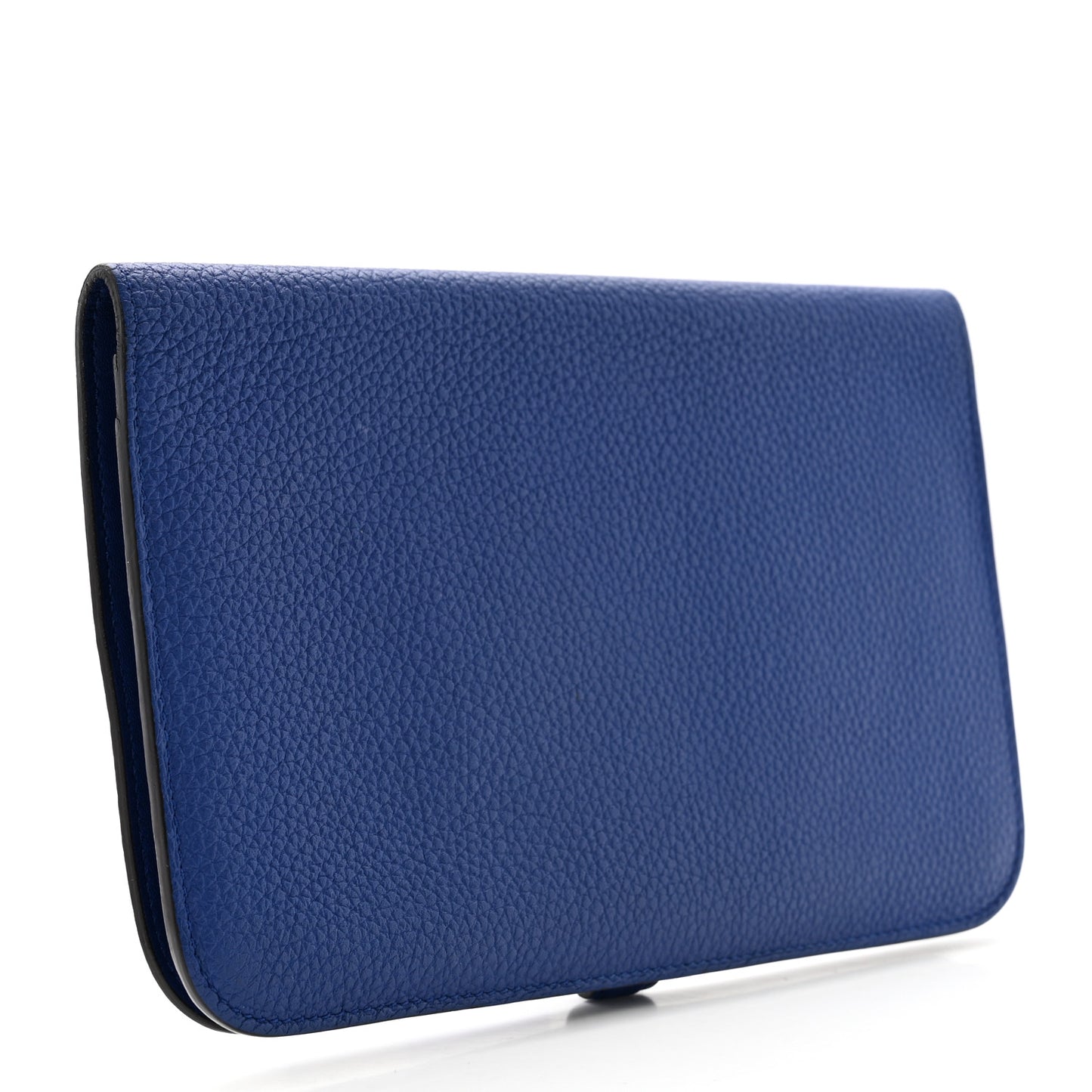 Togo Dogon Duo Wallet Bleu Electrique