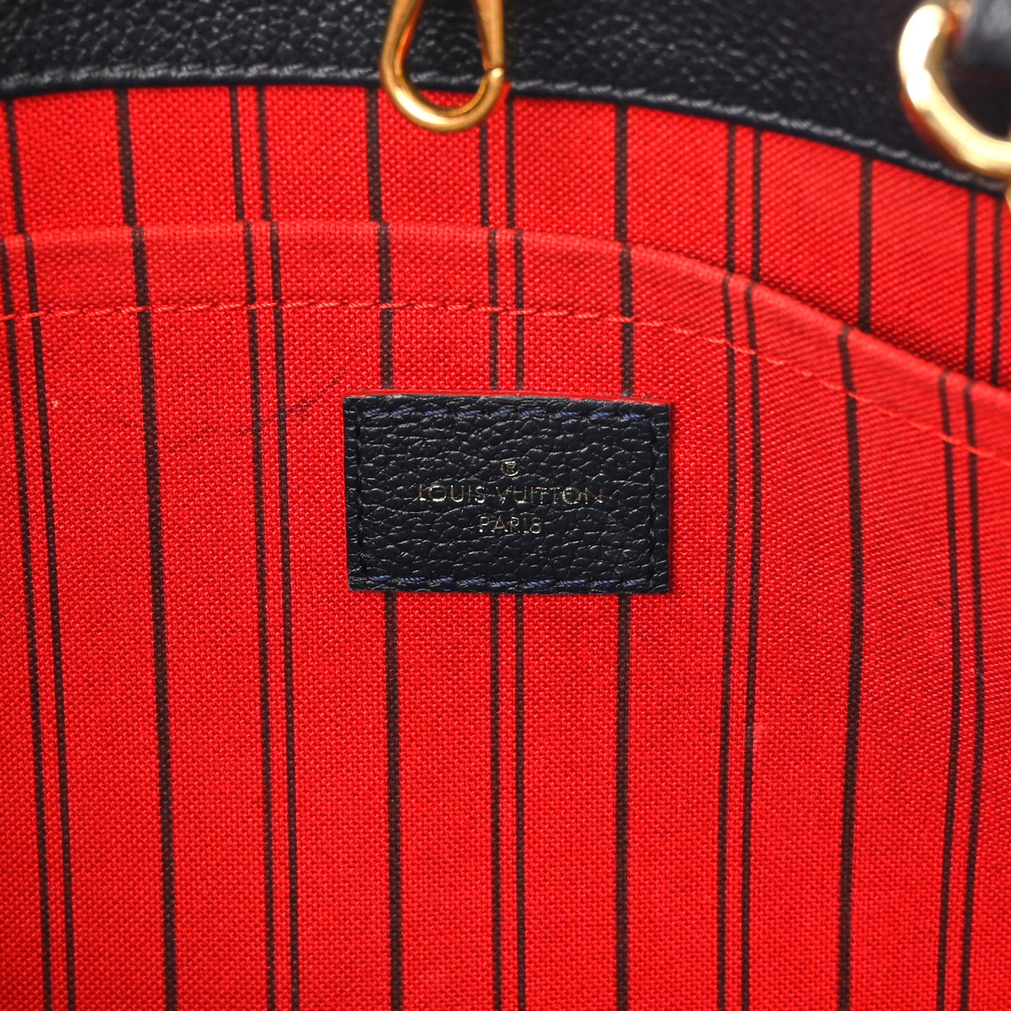 Empreinte Montaigne MM Marine Rouge