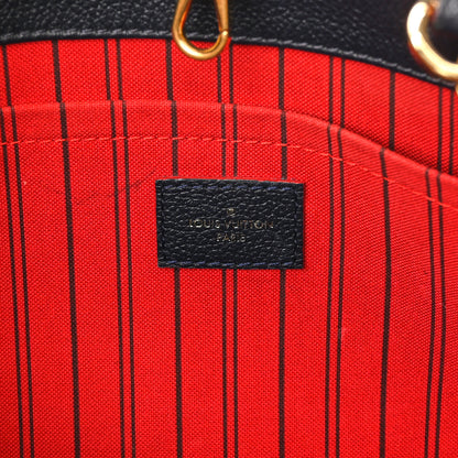 Louis Vuitton Empreinte Montaigne MM Marine Rouge 6 of 16