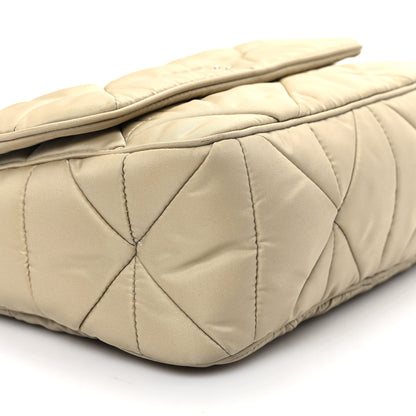 Prada Re-Nylon Quilted Padded Flap Shoulder Bag Deserto 9 of 12