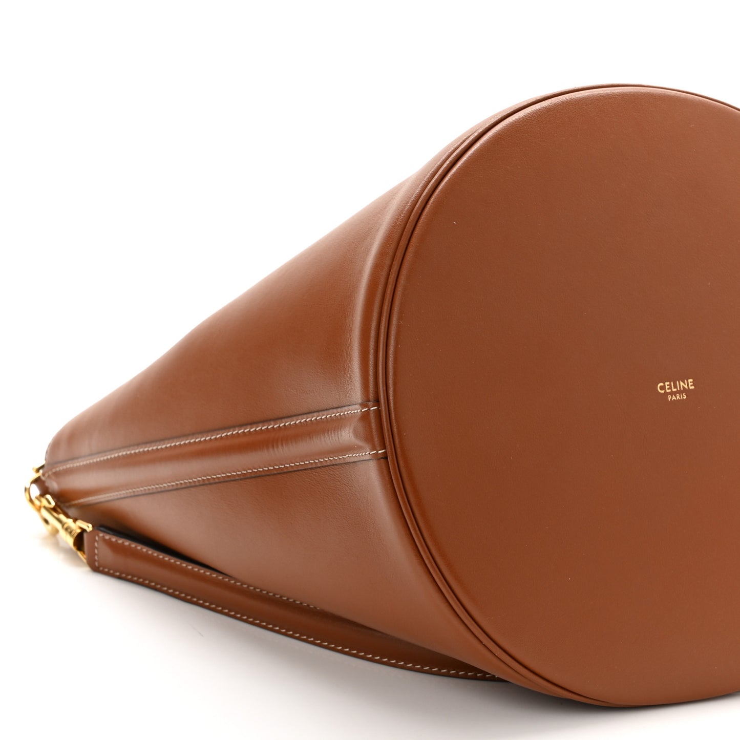Smooth Calfskin Bucket 16 Bag Tan