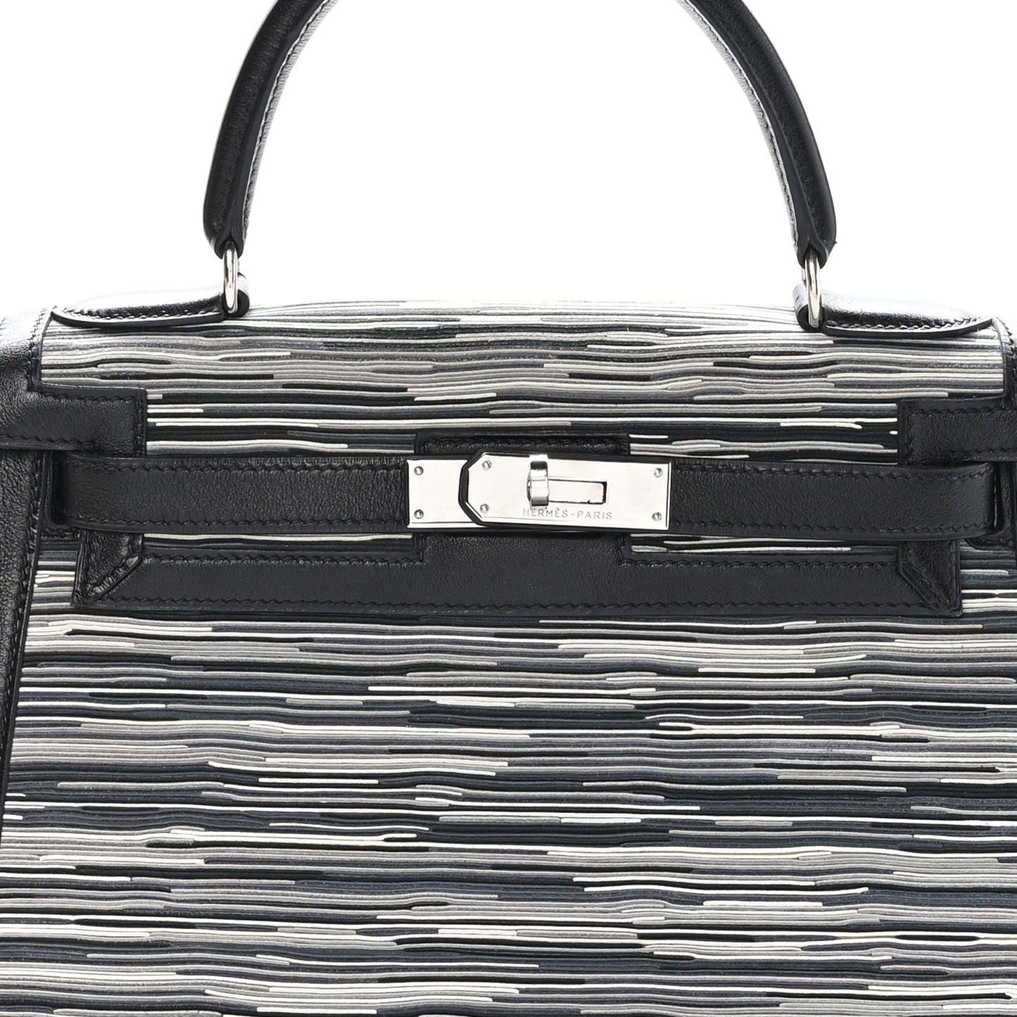 Box Toile Vibrato Kelly Sellier 28 Black Gris
