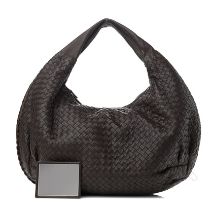 Bottega Veneta Nappa Intrecciato Large Belly Veneta Hobo Ebano 1 of 12