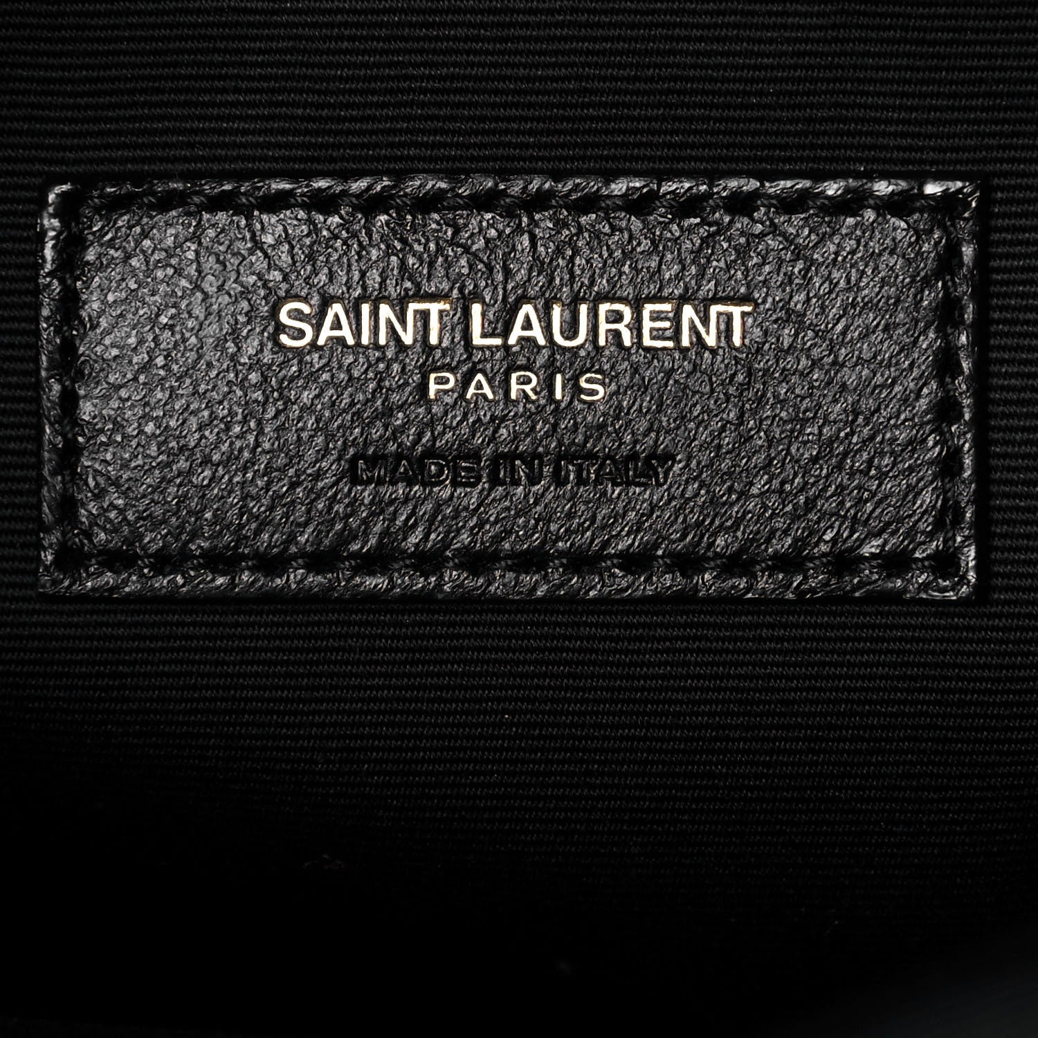 Saint Laurent Lambskin Matelasse Monogram Joe Backpack Black 5 of 12