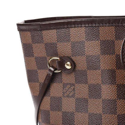 Louis Vuitton Damier Ebene Neo Neverfull MM Rose Ballerine 9 of 13