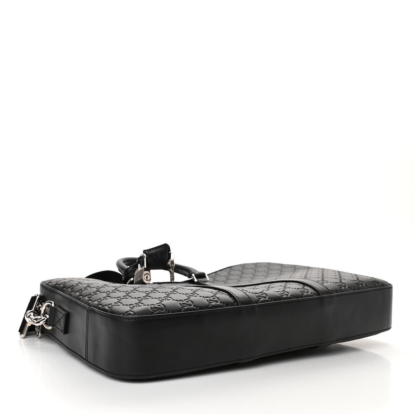 Guccissima Signature Briefcase Black