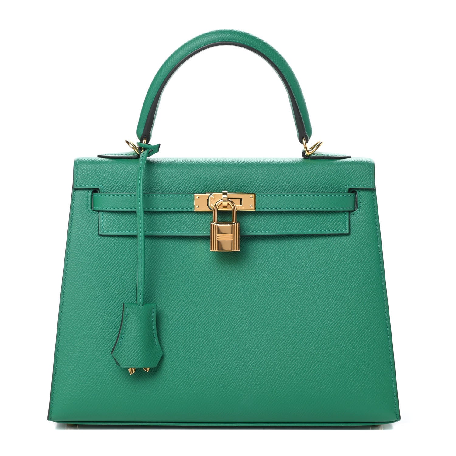 Hermes Epsom Kelly Sellier 25 Vert Vertigo 1 of 11