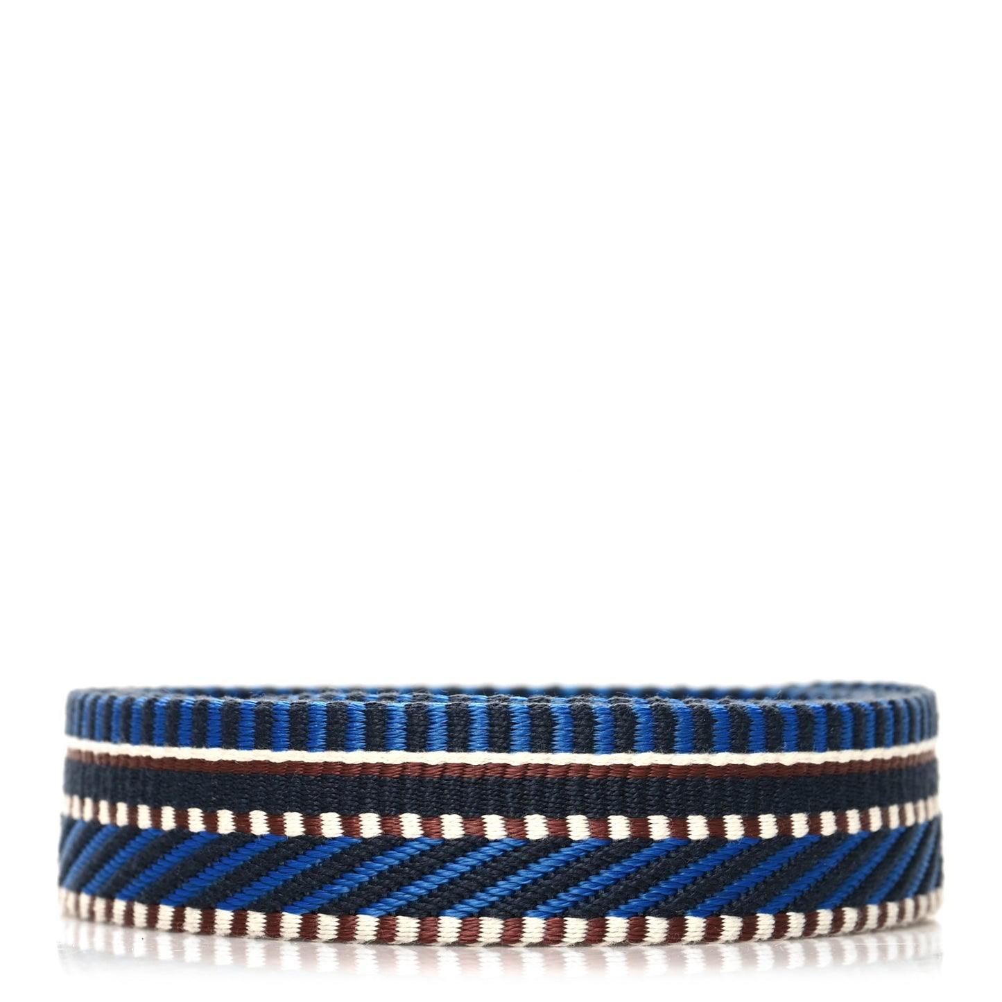 Toile Swift 25mm Sangle Cavale Shoulder Strap Bleu Zellige Indigo Black