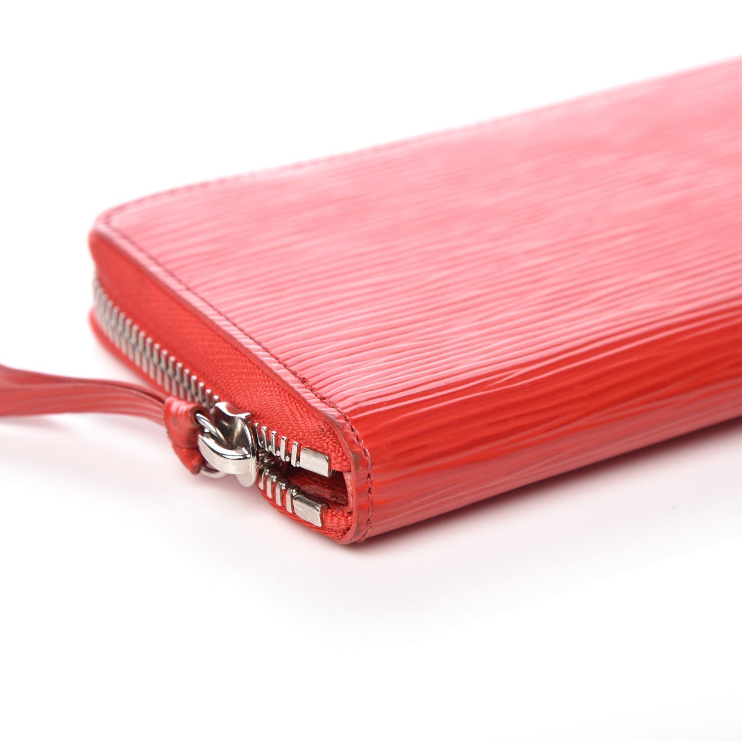 Louis Vuitton Epi Clemence Wallet Coquelicot 9 of 14