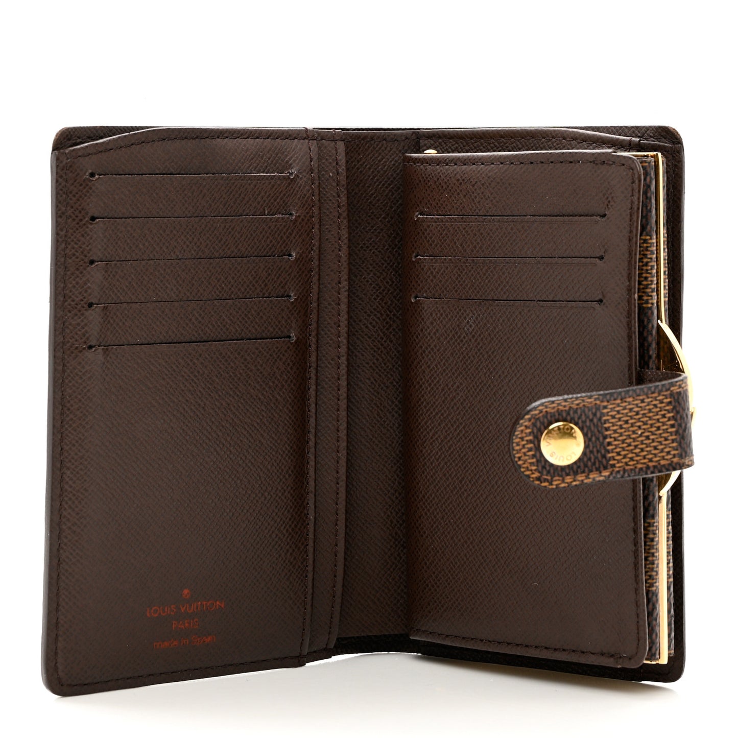 Damier Ebene French Purse Wallet