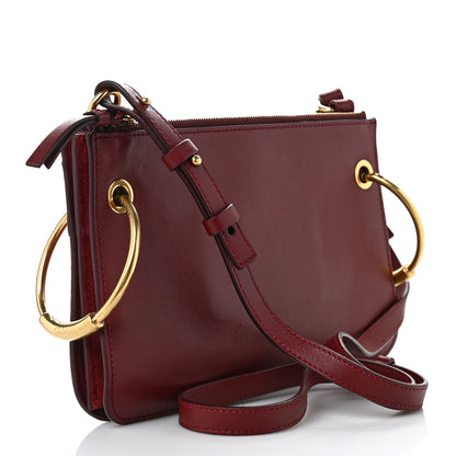 Chloe Calfskin Suede Roy Bag Plum Purple 3 of 9