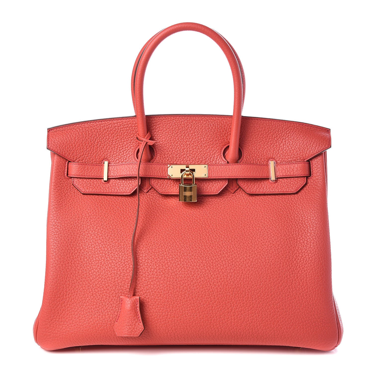 Hermes Taurillon Clemence Birkin 35 Rose Jaipur 1 of 35