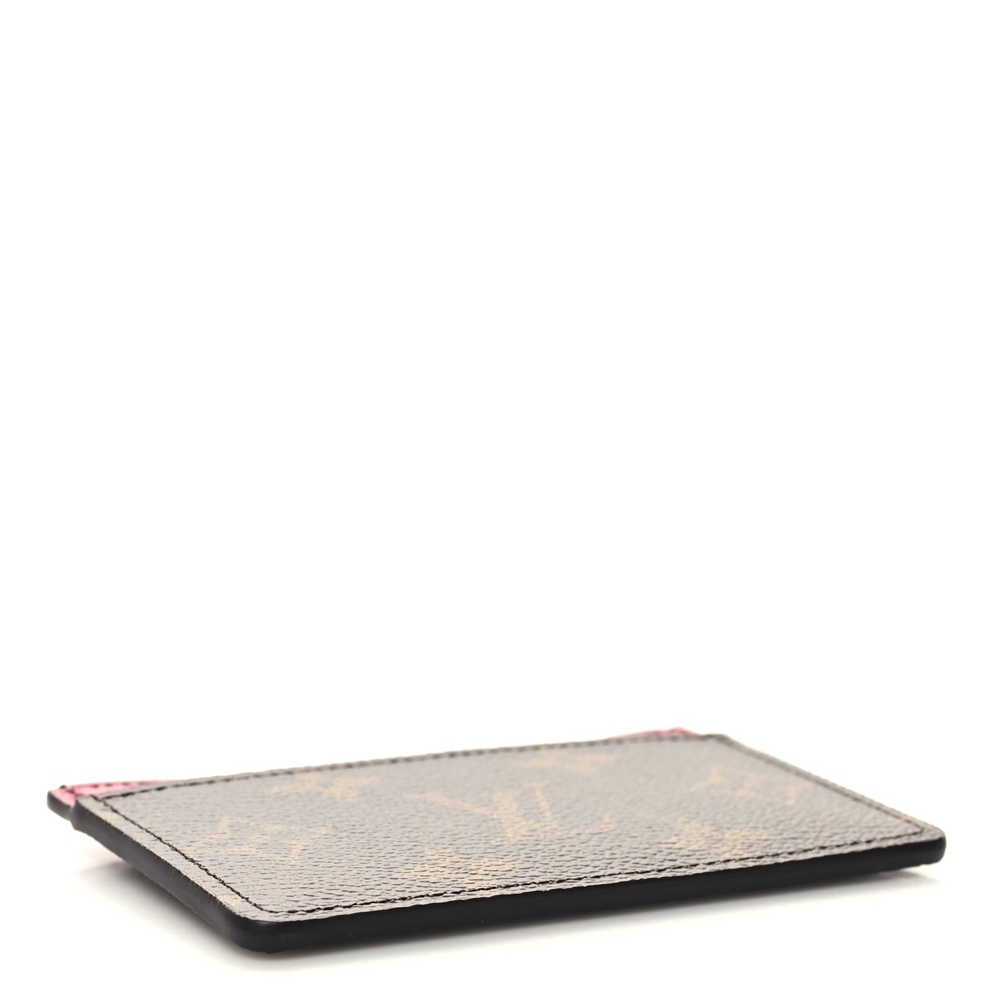 Monogram Card Holder Fuchsia