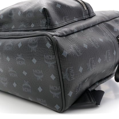 MCM Visetos Medium Sprinkle Stud Stark Backpack Black 9 of 11