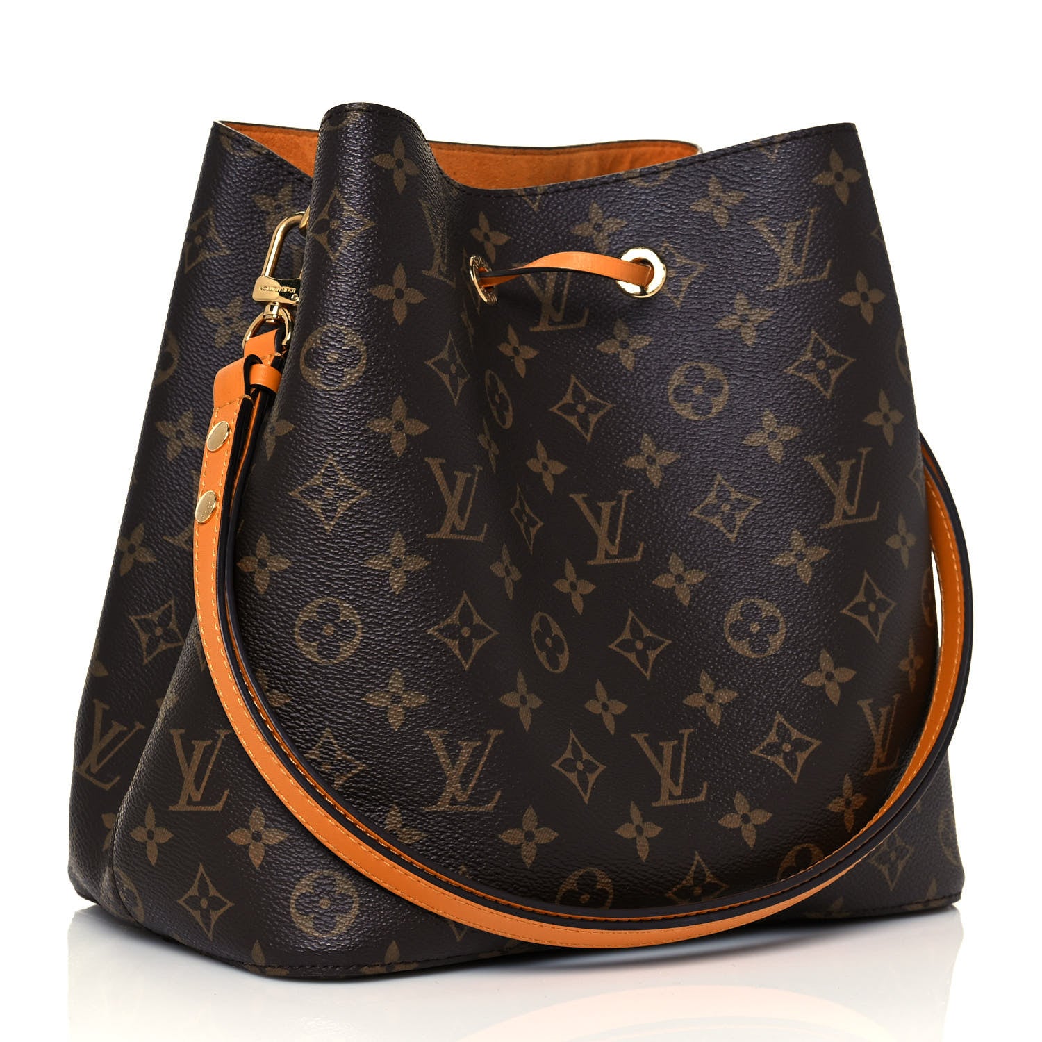 Louis Vuitton Monogram Neonoe MM Safran 3 of 13