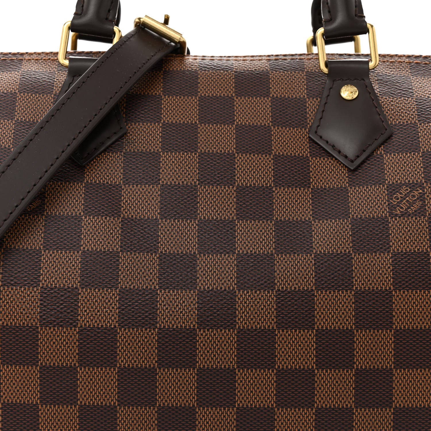 Louis Vuitton Damier Ebene Speedy Bandouliere 30 7 of 10