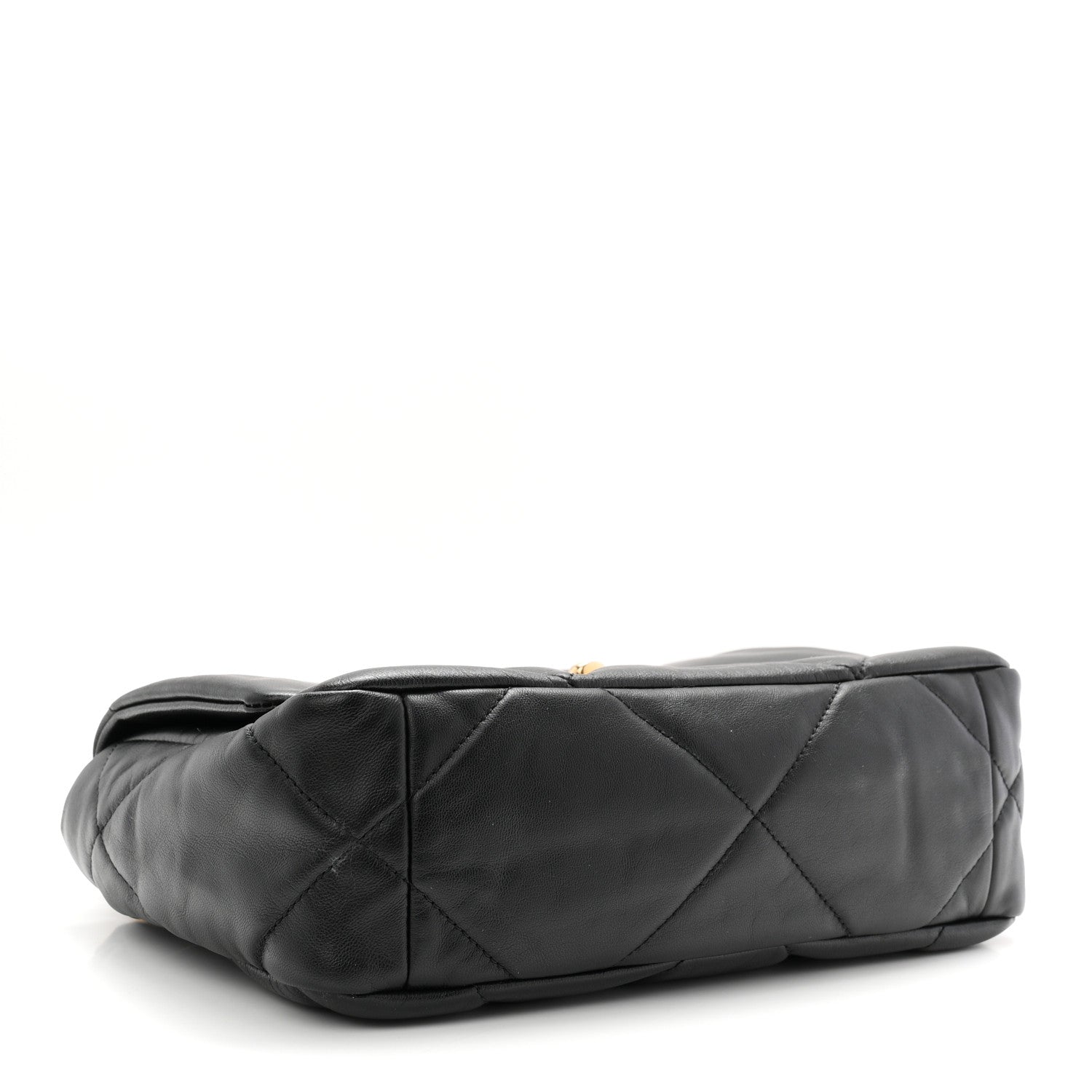 Chanel Goatskin Quilted Medium Chanel 19 Flap Black 4 of 10