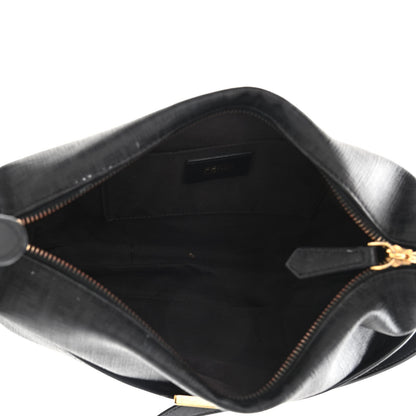 Fendi Zucchino Spalmati Vitello Messenger Bag Black 5 of 24