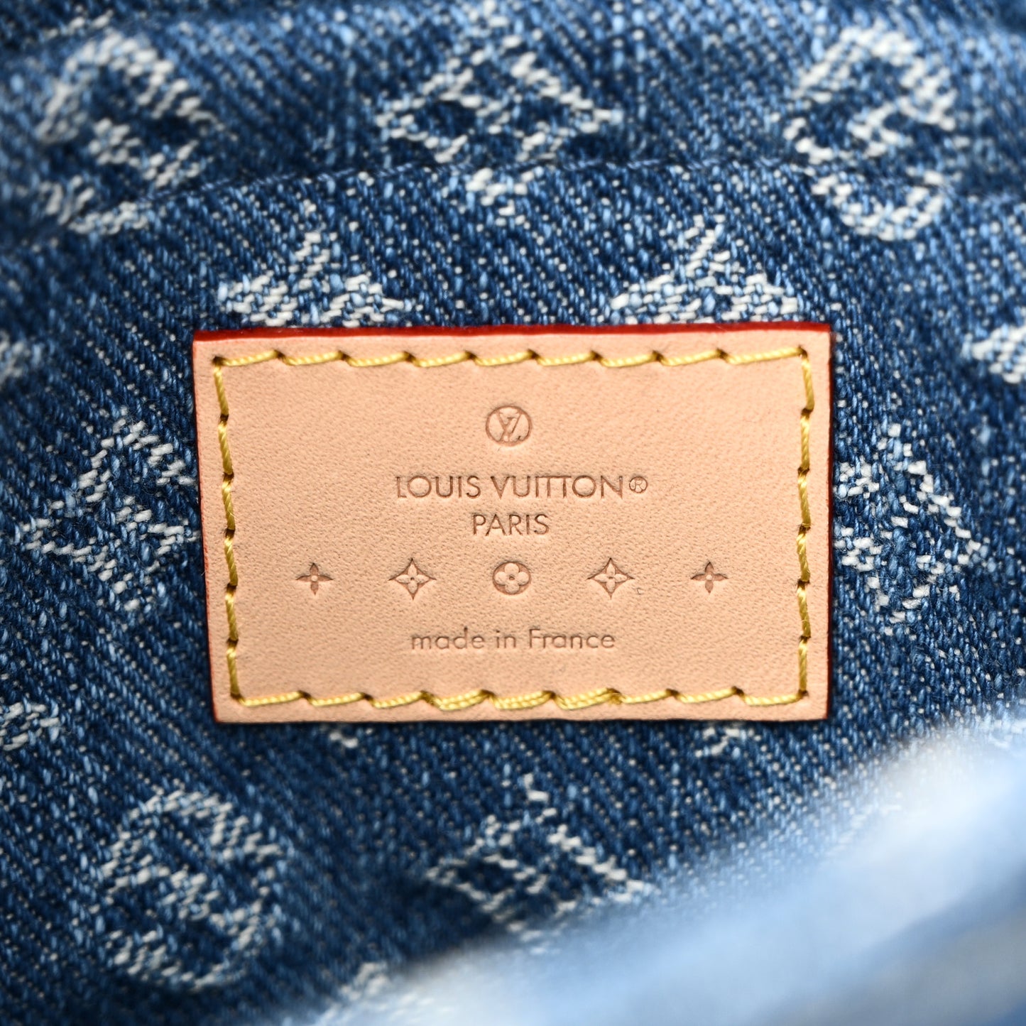 Monogram Denim Sunset Blue