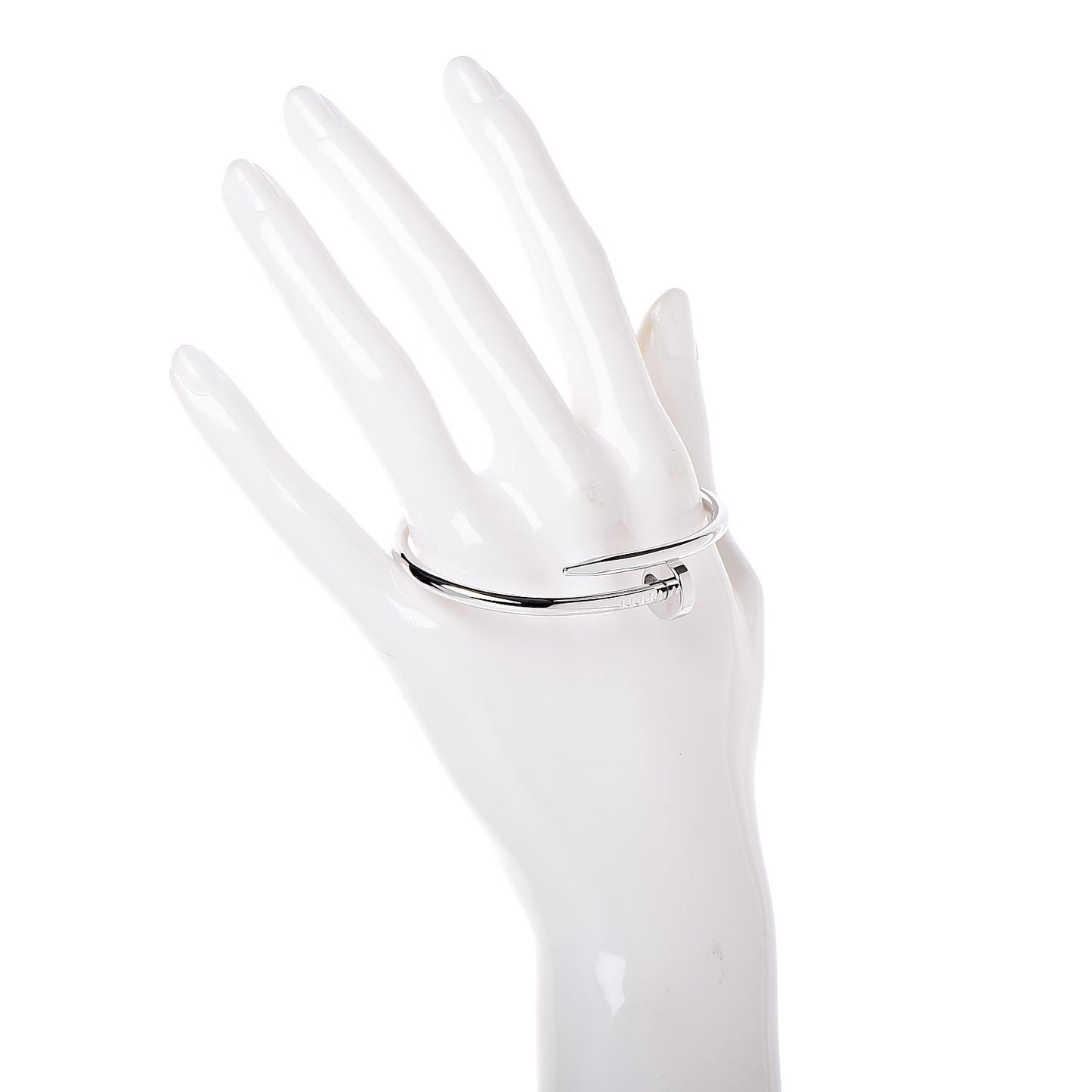 18K White Gold Juste Un Clou Bracelet 16