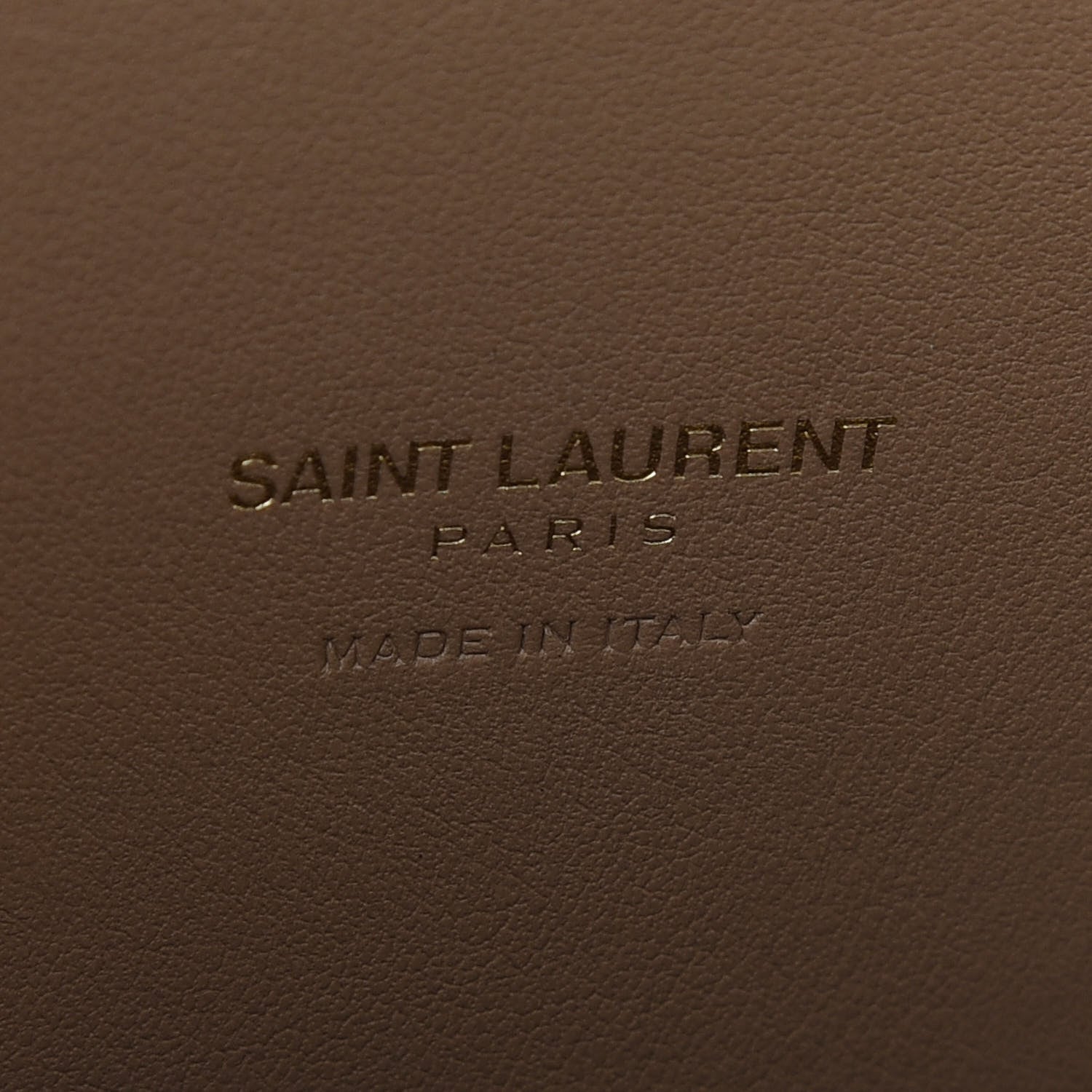 Saint Laurent Grained Calfskin Baby Sac De Jour Taupe 8 of 9