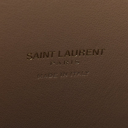 Saint Laurent Grained Calfskin Baby Sac De Jour Taupe 8 of 9