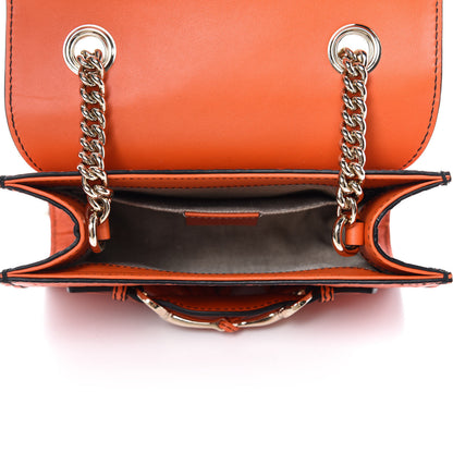 Gucci Soft Microguccissima Mini Emily Chain Shoulder Bag Sun Orange 5 of 10