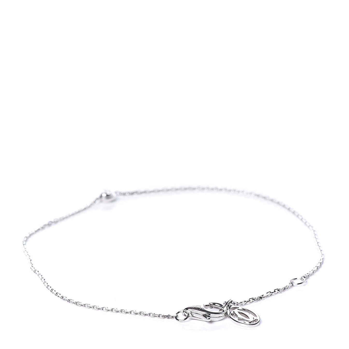 18K White Gold Diamond XS D'Amour Bracelet
