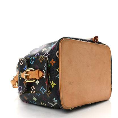 Louis Vuitton Monogram Multicolor Petit Noe Black 7 of 12