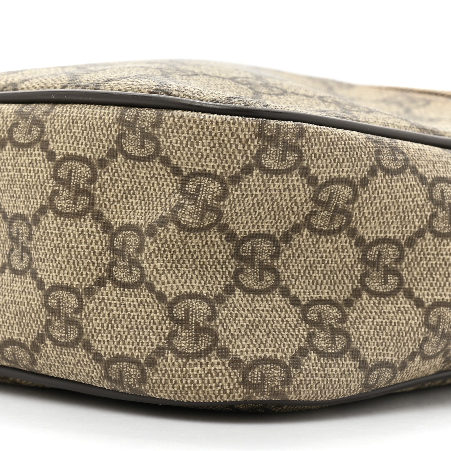 GG Plus Monogram Messenger Bag Dark Brown