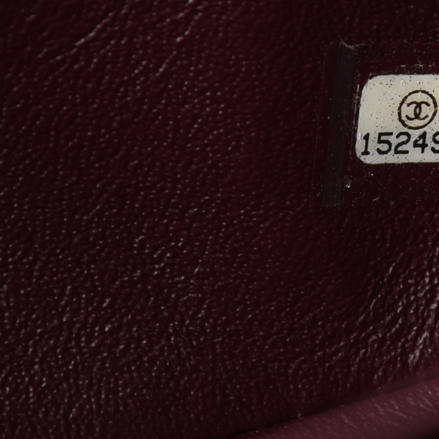 Chanel Lambskin Quilted Clutch With Chain Flap Black 9 of 11