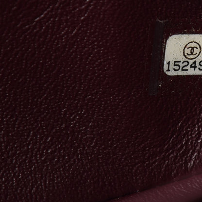 Chanel Lambskin Quilted Clutch With Chain Flap Black 9 of 11