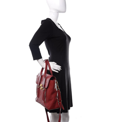 3.1 Phillip Lim 3.1 Textured Calfskin Medium Pashli Satchel Red 3 of 14