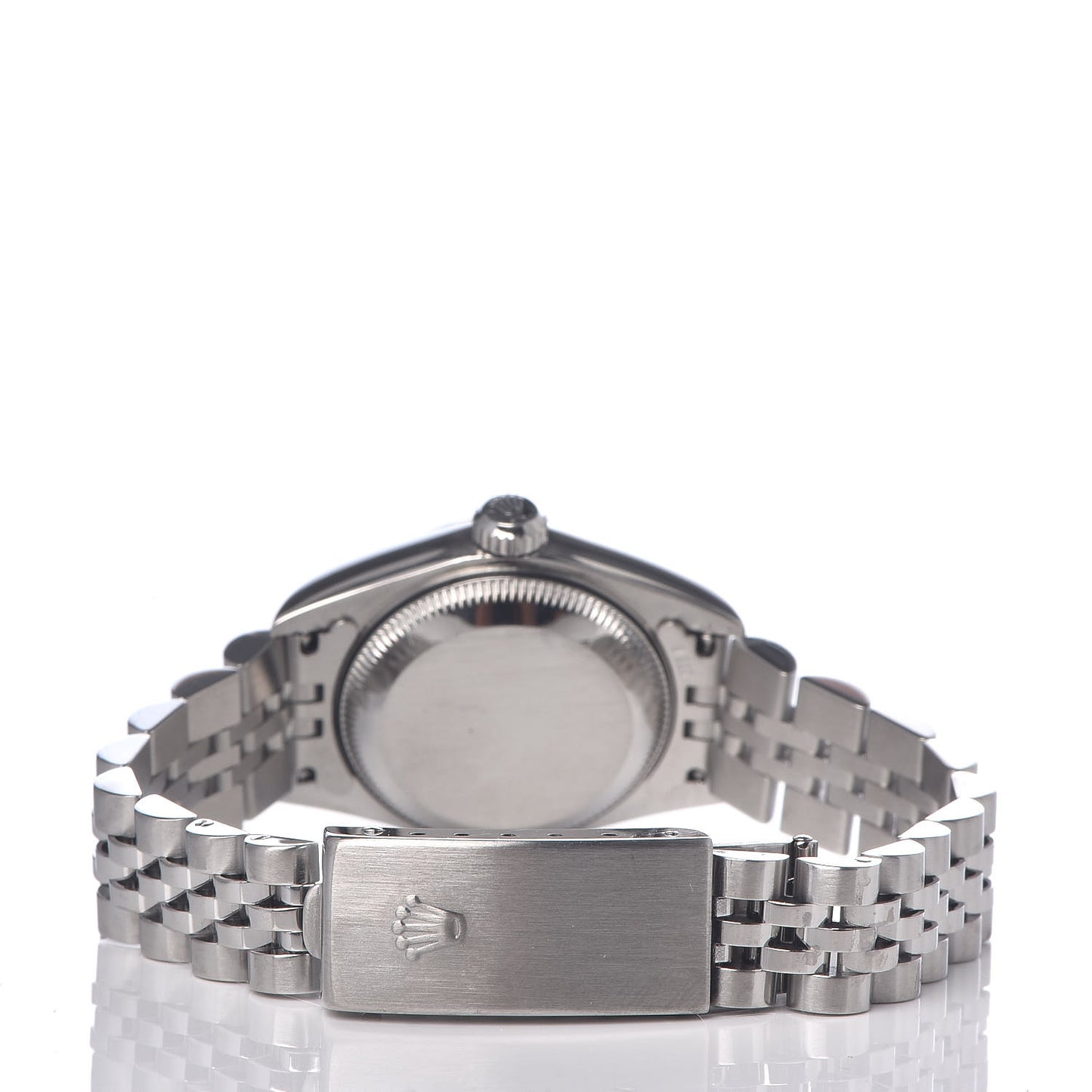 Stainless Steel 18K White Gold 26mm Oyster Perpetual Datejust Watch White Roman 79174