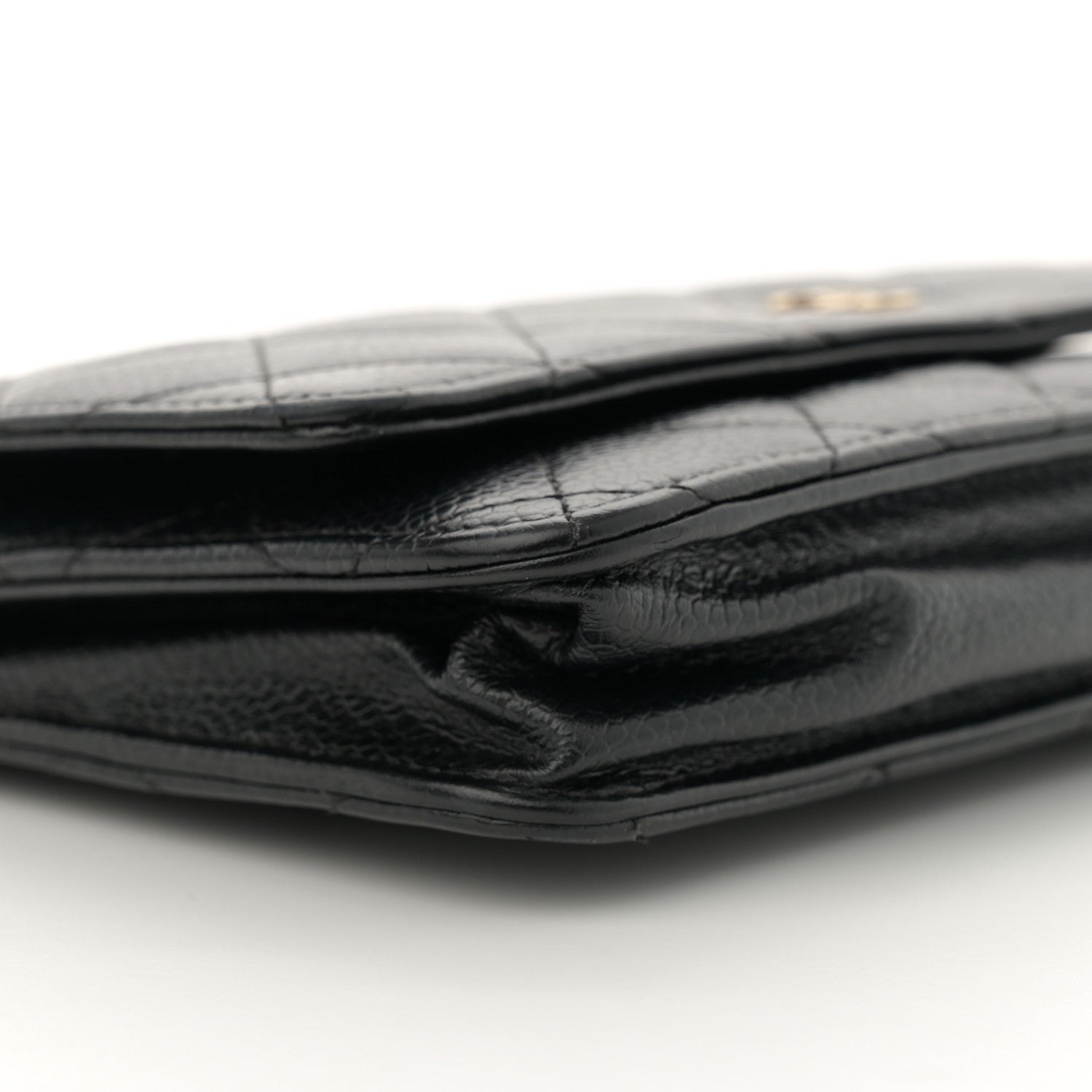 Chanel Caviar Quilted Wallet on Chain WOC Black 9 of 15