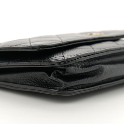 Chanel Caviar Quilted Wallet on Chain WOC Black 9 of 15
